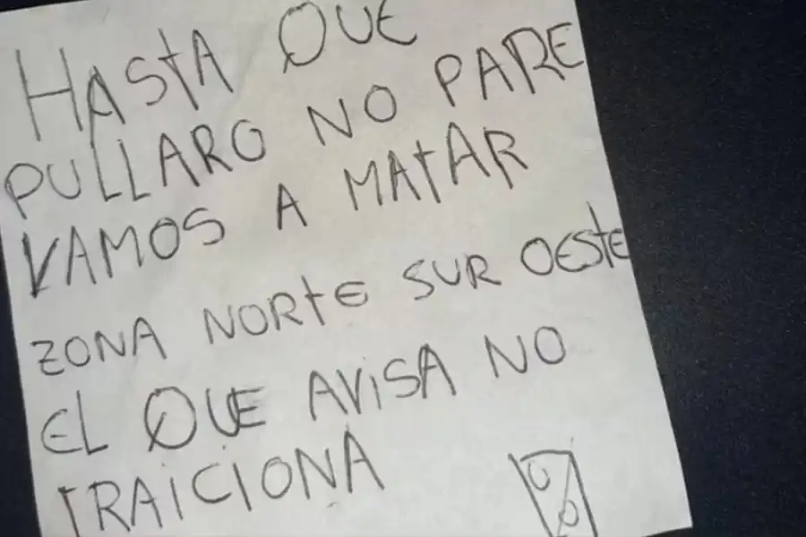Tensión en Rosario: apareció otra amenaza de muerte contra el gobernador Pullaro