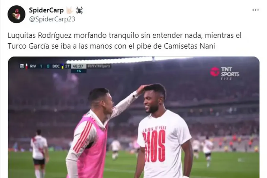 Video: el “Turco” García se agarró a las piñas con un invitado de su programa en vivo por hacer comentarios sobre su esposa