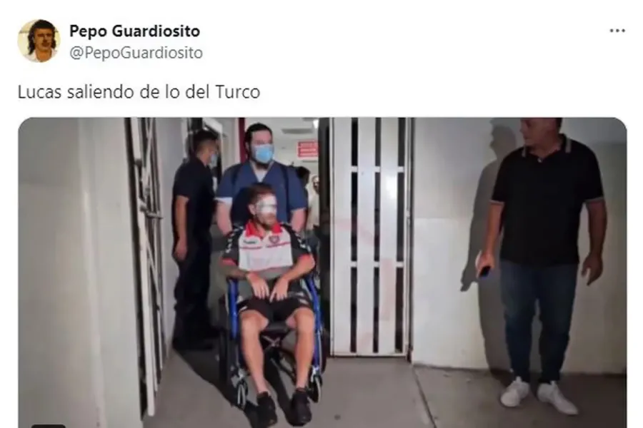 Video: el “Turco” García se agarró a las piñas con un invitado de su programa en vivo por hacer comentarios sobre su esposa