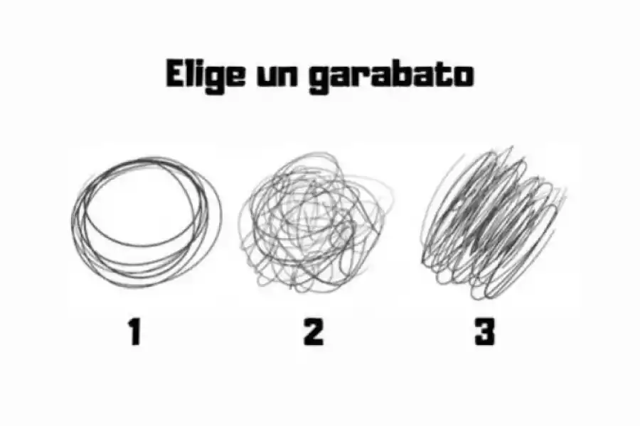 Test de personalidad: el garabato que elijas revelará lo que más te preocupa
