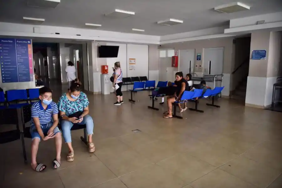 EN ESPERA. Las guardias del Avellaneda atienden las 24 horas.