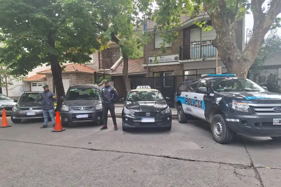 Operativo de la PFA.