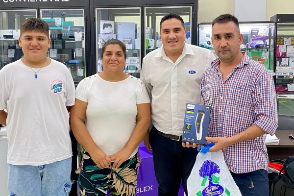 ¡Números de la suerte! Un lector de Aguilares se llevó una orden de compra de $43.000 en Castillo