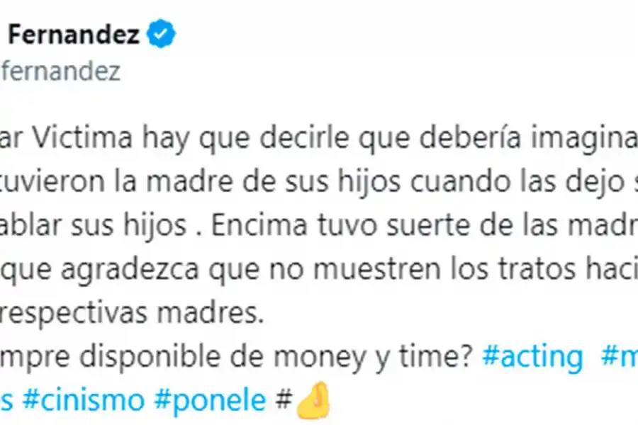 Cinthia Fernández arremetió contra Daniel Osvaldo luego de pedir ayuda