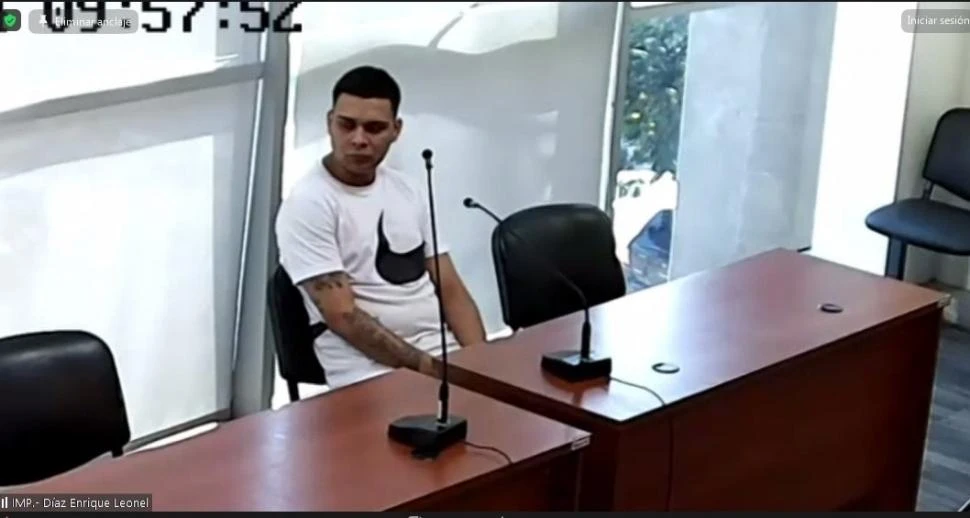 ACUSADO. Enrique Leonel Díaz afronta cargos por homicidio con dolo eventual por provocar un mortal choque.