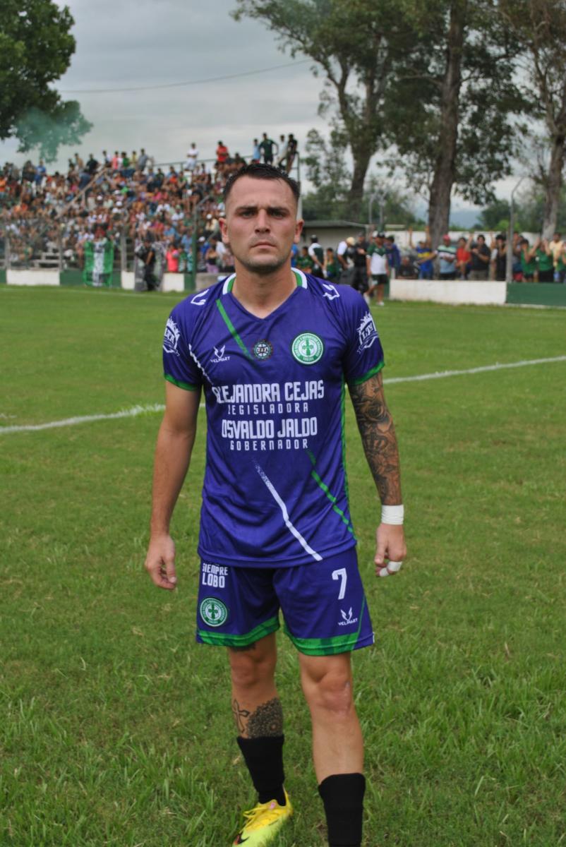 Hizo dos goles hoy Facundo Cruz para Graneros (gentileza Juan Ybarra). 