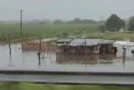 Las fuertes lluvias provocaron anegamientos en Alpachiri, La Calera y en Monteros
