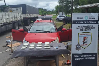 Un automovilista fue descubierto en La Cocha con 4,5 kilos de marihuana