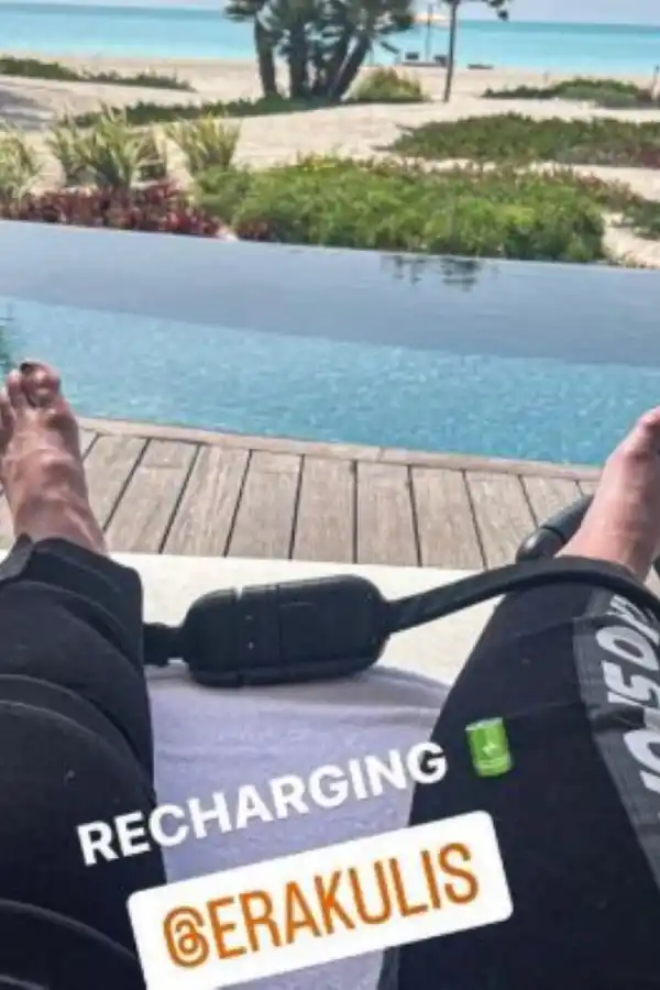 Ronaldo quedó con los pies heridos luego de marcar su tanto 50 en Arabia Saudita