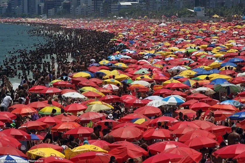 Ola de calor en Brasil: Río de Janeiro registró 62,3ºC de sensación térmica
