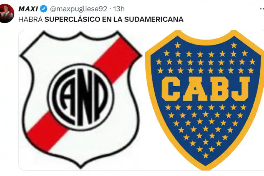 Los mejores memes del sorteo de la Copa Libertadores y Sudamericana 2024