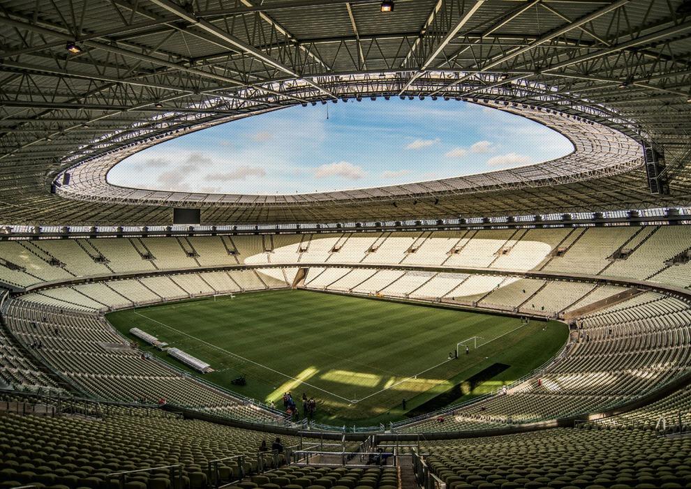 FORTALEZA. Estadio Arena Castelão: tiene capacidad para 63.903 personas. 