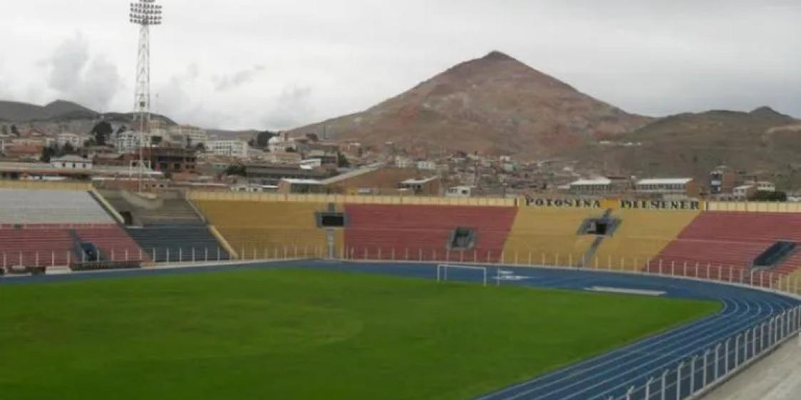 NACIONAL DE POTOSÍ. Estadio Víctor Agustín Ugarte: puede albergar hasta 32.000 espectadores y se ubica a 3885 metros sobre el nivel del mar. Es uno de los más altos del mundo.