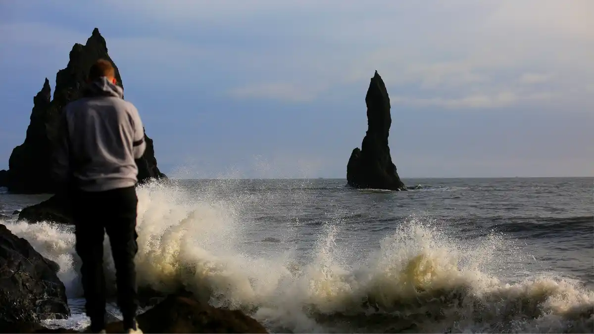 Las potentes olas del bravo Atlántico Norte.