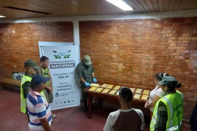 Encontraron 20 paquetes de cocaína en el tanque de combustible de un auto