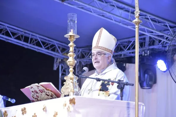 En la ciudad de Bella Vista, Monseñor Carlos Sánchez encabezó la celebración a San José