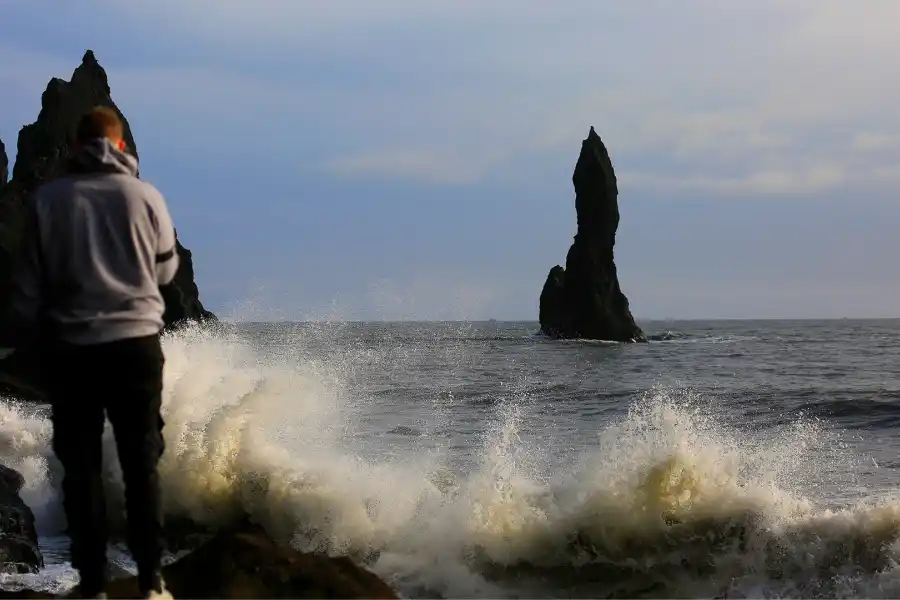 Las potentes olas del bravo Atlántico Norte.