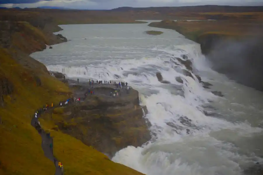 La espectacular casca de Gullfoss, una de las maravillas del 