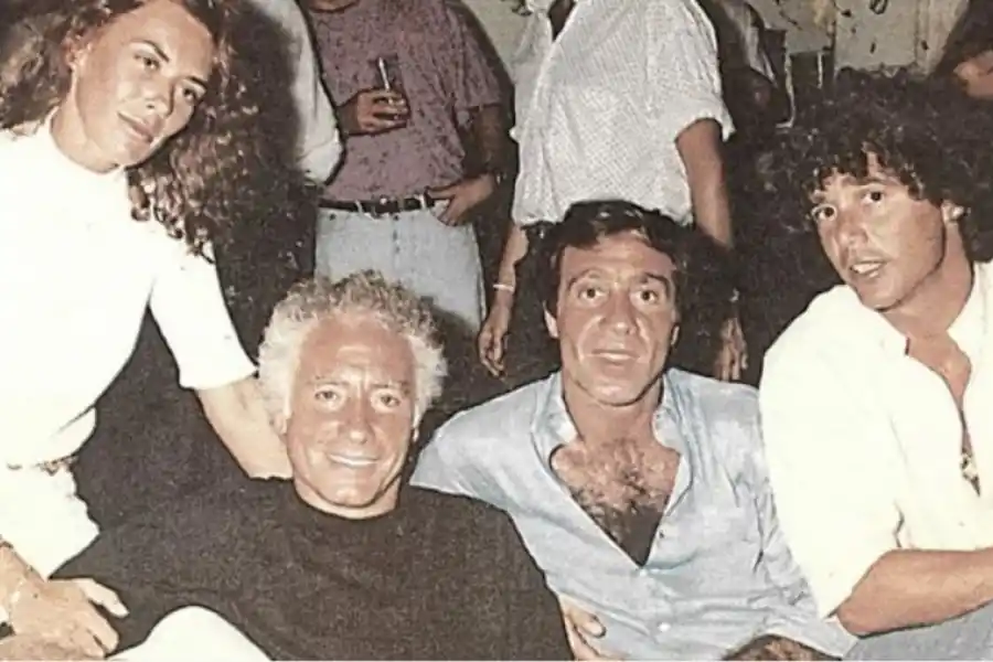 Guillermo Coppola junto a Poli Armentano