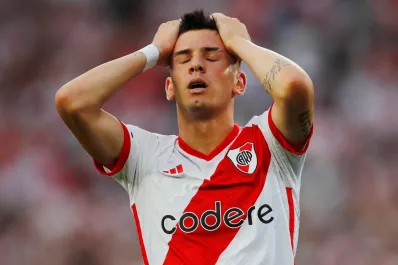 Preocupación en River por la salud de Mastantuono: ¿Cuándo volvería?