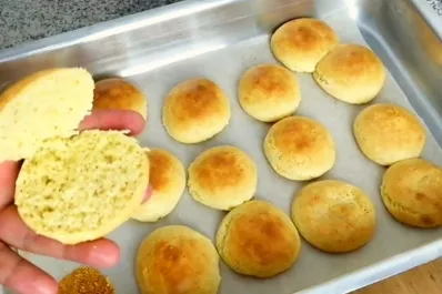 Pancitos sin harina en minutos: rápidos, saludables y con tres ingredientes