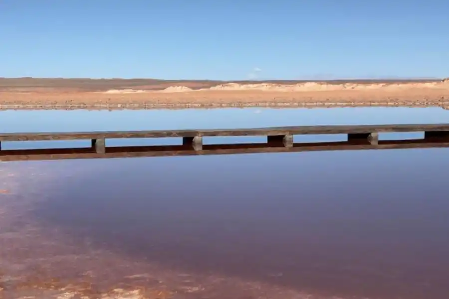 LA OBRA. Los pesados pilotes de la caminería habrían causado el daño.