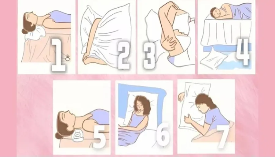Test viral: la manera en que duermes con la almohada revelará un importante secreto de tu personalidad