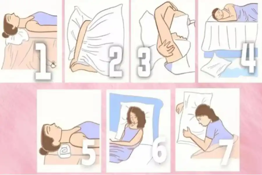 Test viral: la manera en que duermes con la almohada revelará un importante secreto de tu personalidad