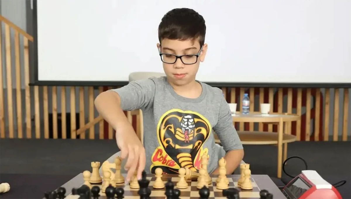 FUTURO BRILLANTE. El argentino Oro ha demostrado cualidades para el ajedrez a pesar de su corta edad.