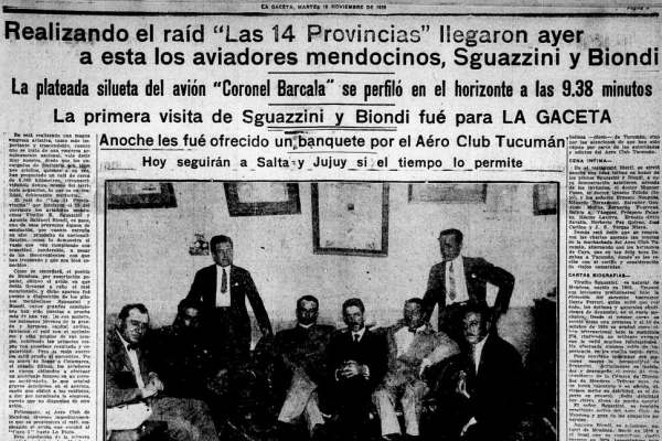 El Raid Aéreo a las 14 Provincias, una proeza histórica