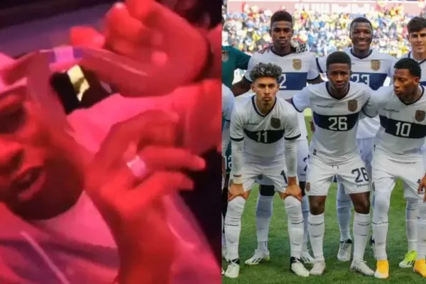 El escandaloso video de los jugadores de la Selección de Ecuador