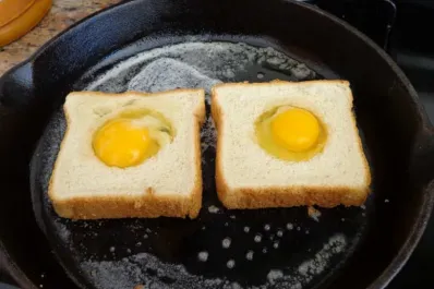Desayuno saludable: cómo hacer tostadas de huevo en sólo cinco minutos