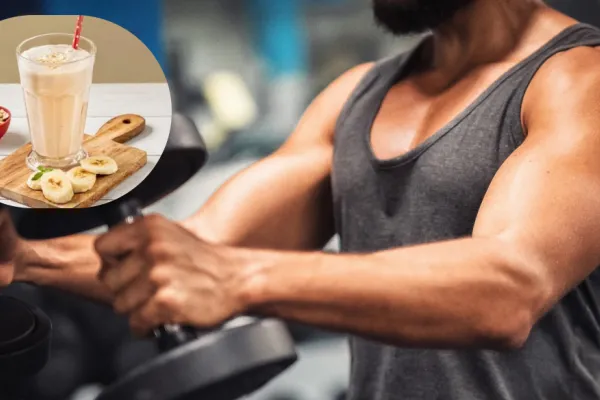 Cómo preparar el poderoso batido que ayuda a ganar masa muscular en 30 días