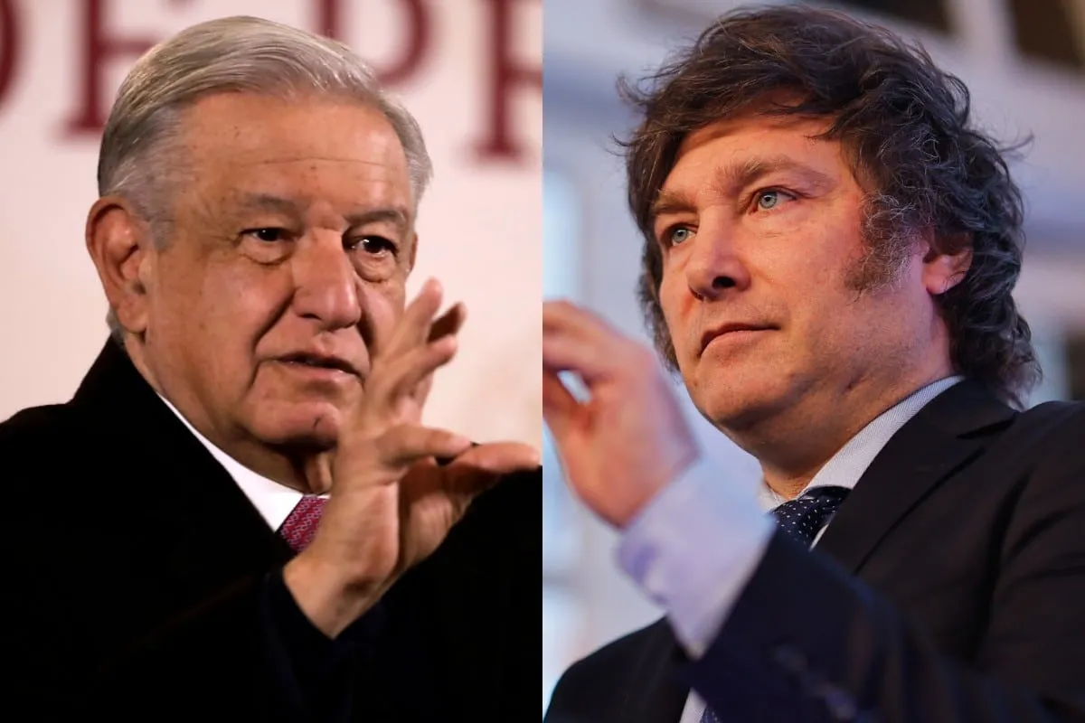 López Obrador reaccionó a las críticas de Javier Milei