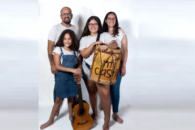 La familia taficeña que recorre América haciendo música