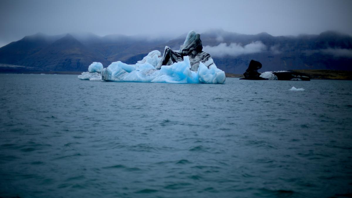 La parte emergente de los icebergs suele ser solo el 10% de su tamaño total.