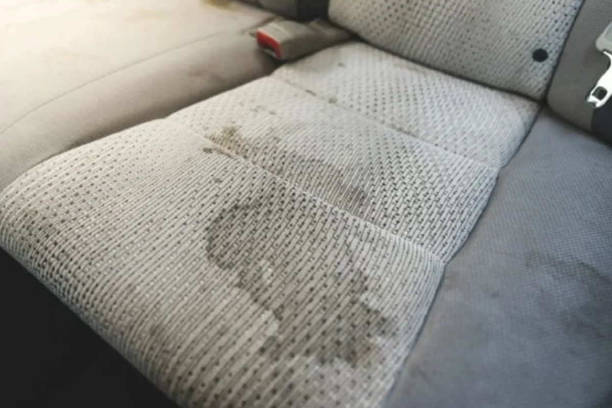 El secreto para limpiar el tapizado del auto y quitarle el mal olor