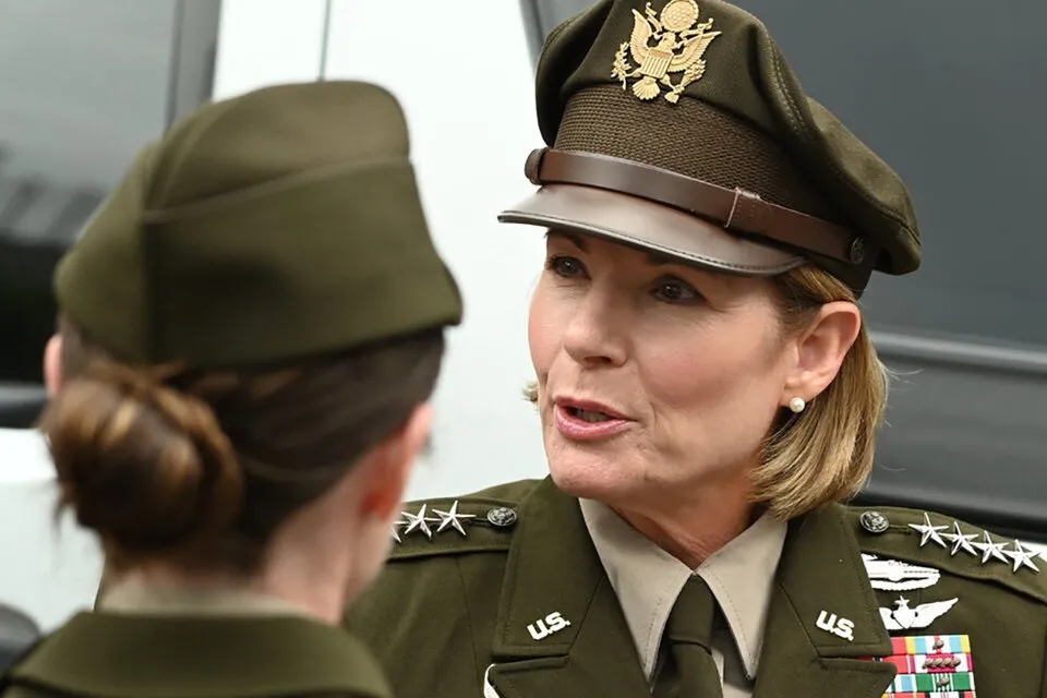 La jefa del comando sur de Estados Unidos, generala Laura Richardson. Imagen: AFP