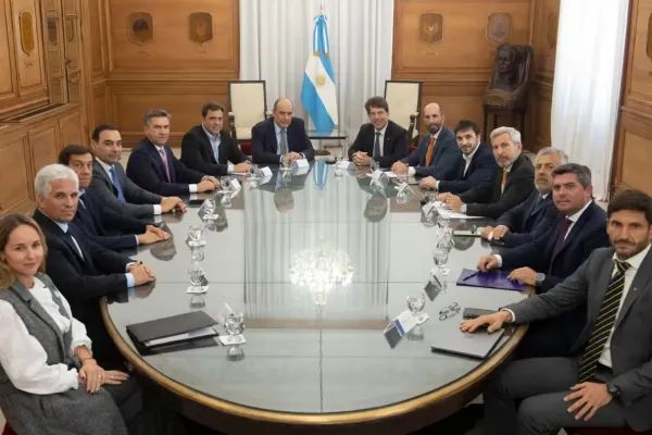 Nueva ley ómnibus: finalizó la reunión entre el Gobierno y los gobernadores de JxC