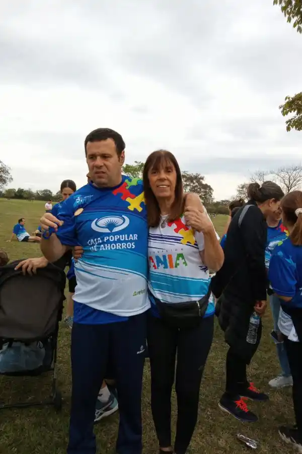 HIJO Y MADRE. Marco y Dolores Pujol tienen una relación especial. Ella impulsa la construcción de una casa supervisada para que él la pueda habitar en el futuro.