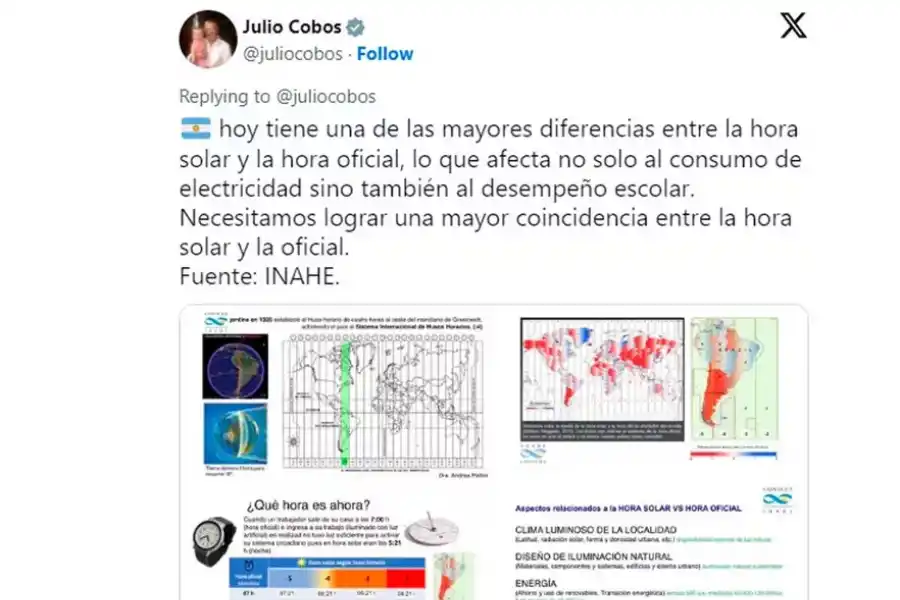 Proponen cambiar la hora en la Argentina: qué dice el proyecto de ley