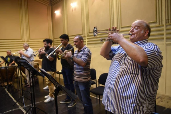 El trompetista Ernesto Chuliá Ramiro, en concierto