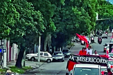 Se realizó la Caravana de la Divina Misericordia