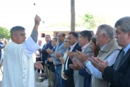 Jaldo asistió a la fiesta de San Francisco Solano en Trancas