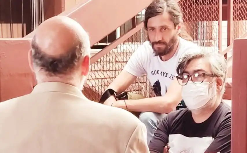 EN RODAJE. A pesar de la pandemia y de la fiebre, la producción y las escenas no se detuvieron.