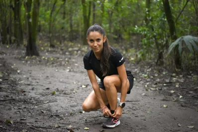 La medica tucumana que postergó sus estudios para competir y hoy es campeona en trail running