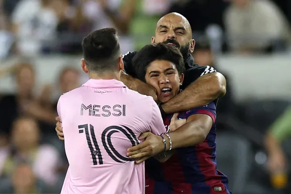 Cheuko, el guardaespaldas de Messi, lanzó su propia marca de ropa