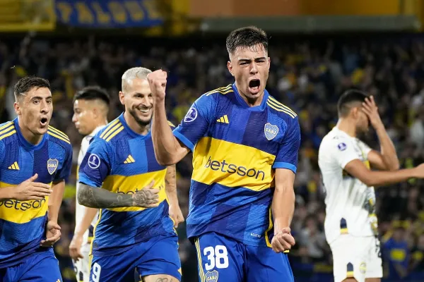 Boca encontró la cabeza salvadora de Aaron Anselmino y festeja en la Copa Sudamericana