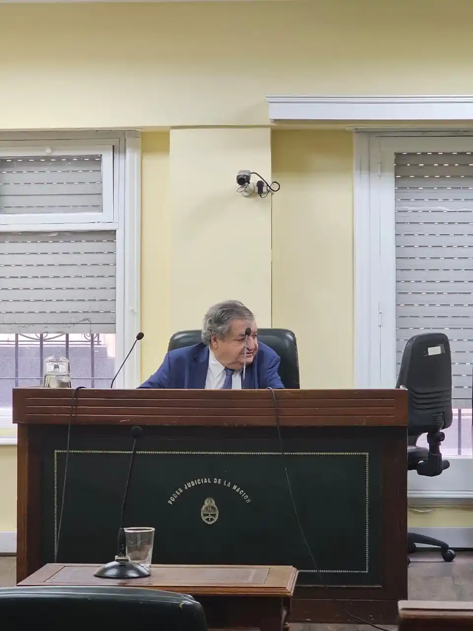 EN EL ESTRADO. El juez Juan Ramos Padilla.