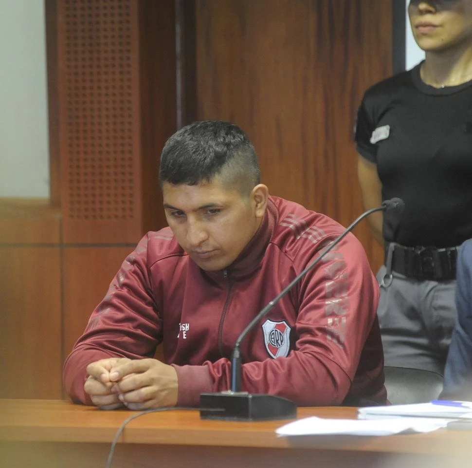 IMPUTADO. Edgar Villafañe podría ser condenado a prisión perpetua por pedido de la Fiscalía y la querella. 